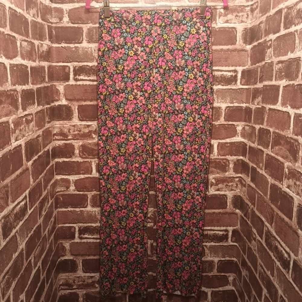 Asos Design Kick Flare Floral Pants